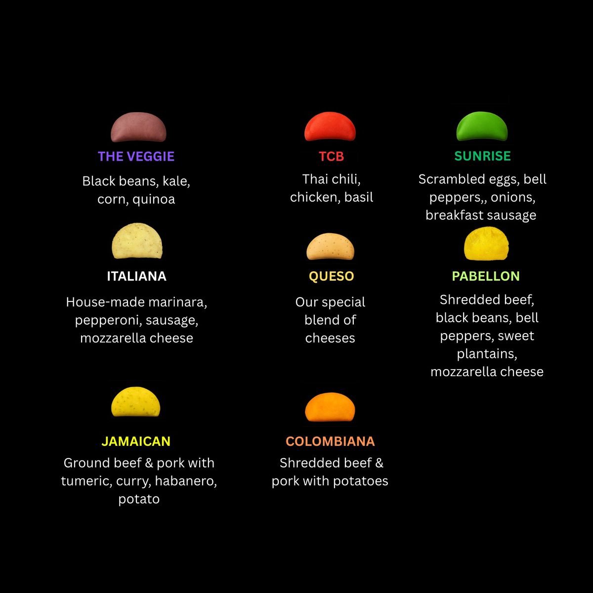 Choose 12 Empanadas (GF)