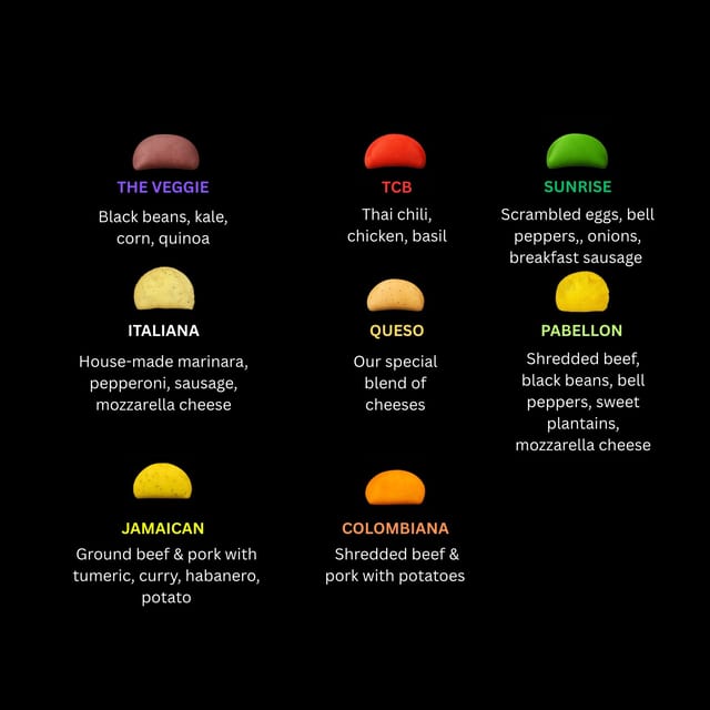 Choose 3 Empanadas (GF).
