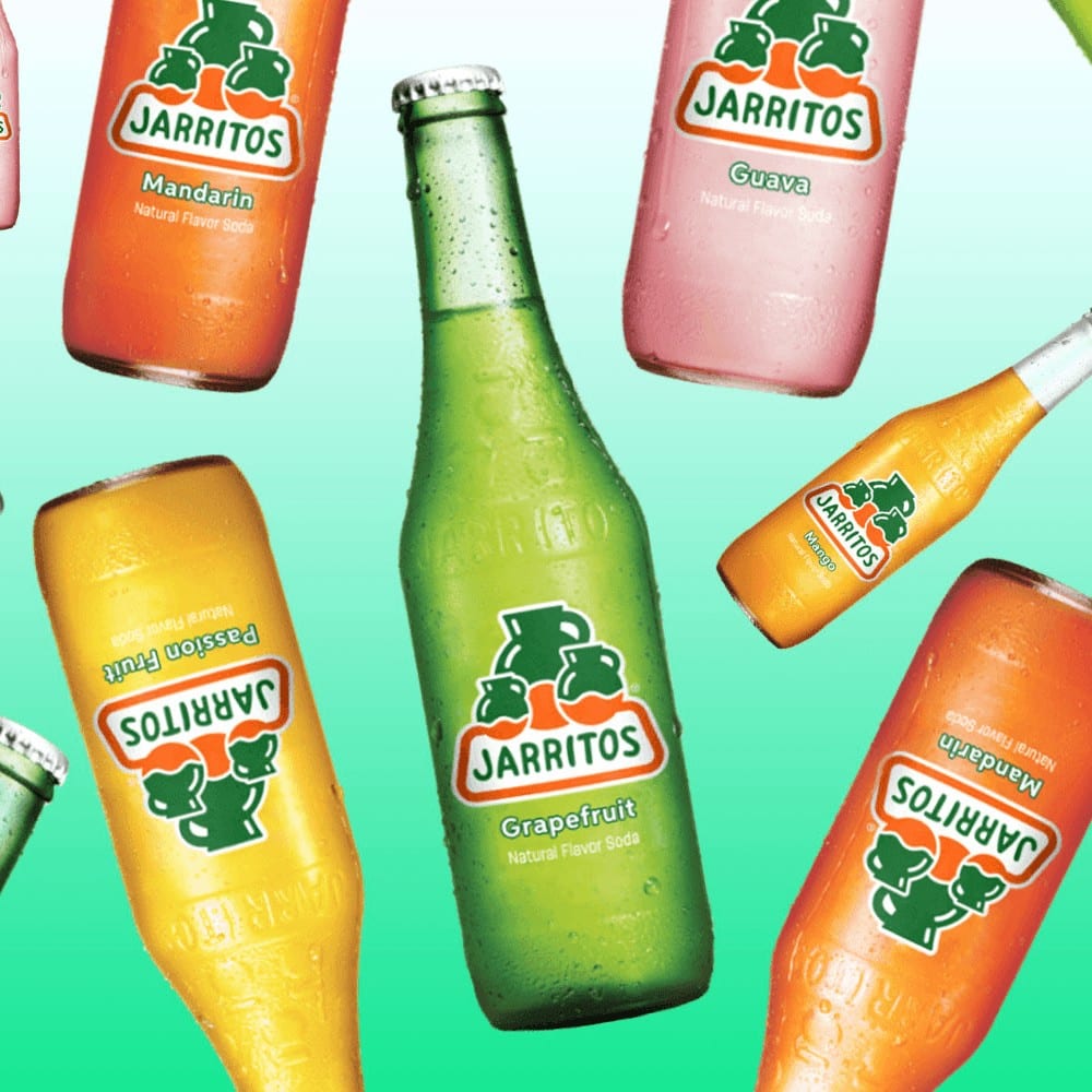 Assorted Jarritos & Mexican Coke.